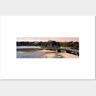 Beach and Bathing Boxes, Mornington Peninsula Posters and Art